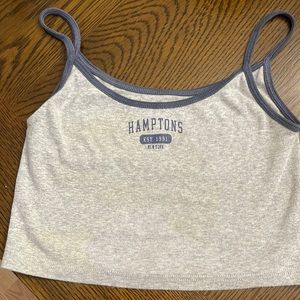 Hamptons Brandy Melville Crop Tank